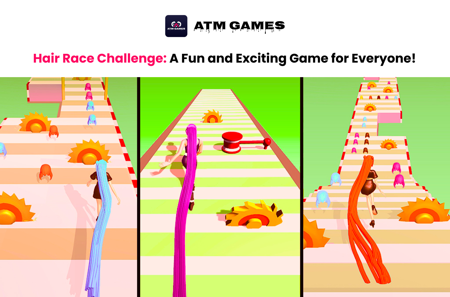 Hair Race Challenge: A Fun and Exciting Game for Everyone ATM HTML GAMES